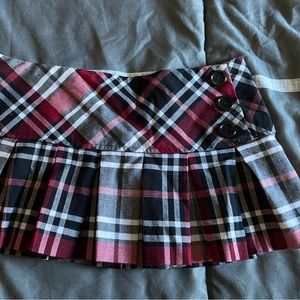 Charlotte Russe Plaid Mini Skirt